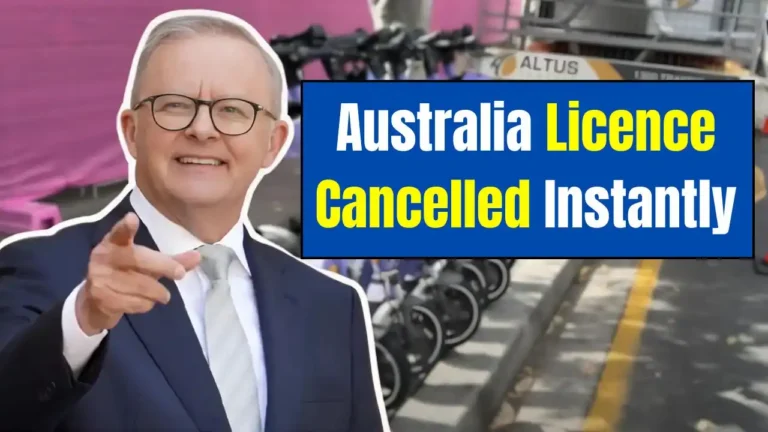 Australia Licence Cancelled Instantly 1